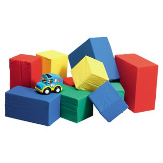 Byggesæt, rektangel 10 dele