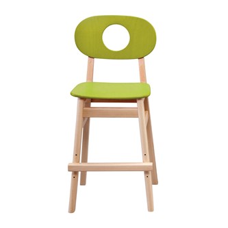 Hukit stol, højde 30 cm