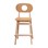 Hukit stol, højde 25 cm