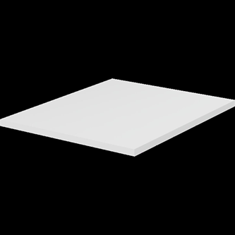Puslehynde 76x95 cm Hvid