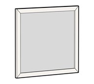 Fixa 2:3 ryg m/opslagstavle