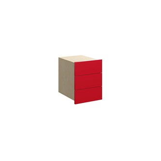 Fixa 1:1 skuffemodul m/ 3 skuffer D35 cm