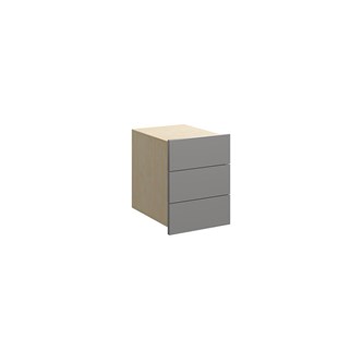 Fixa 1:1 skuffemodul m/ 3 skuffer D35 cm