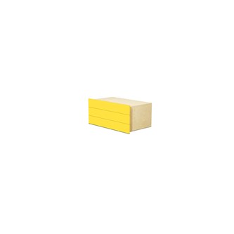 Fixa 3:1 skuffemodul m/ 3 skuffer D45 cm