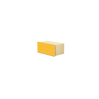 Fixa 3:1 skuffemodul m/ 3 skuffer D45 cm