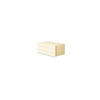 Fixa 3:1 skuffemodul m/ 3 skuffer D45 cm