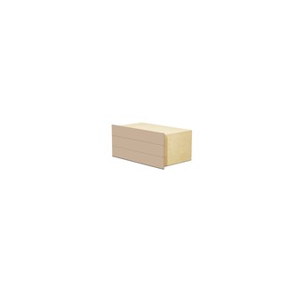Fixa 3:1 skuffemodul m/ 3 skuffer D45 cm