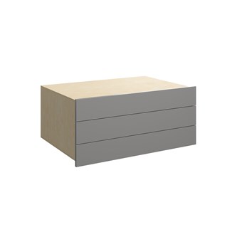 Fixa 3:1 skuffemodul m/ 3 skuffer D57 cm