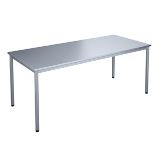 12:38 FSC bord akustiklaminat 180x80 cm sølv understel
