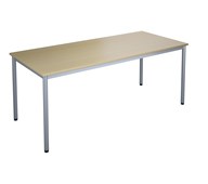 12:38 FSC bord akustiklaminat 180x80 cm sølv understel
