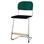 Matte FSC stol sh 57-63 cm stort sæde
