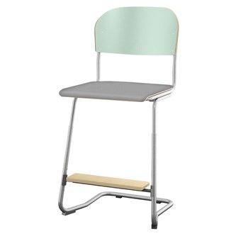 Matte FSC stol sh 57-63 cm stort sæde