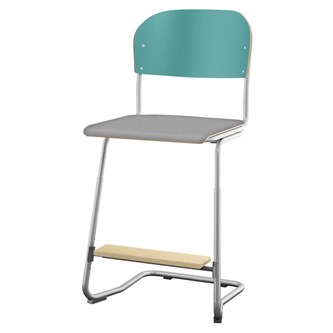 Matte FSC stol sh 57-63 cm stort sæde