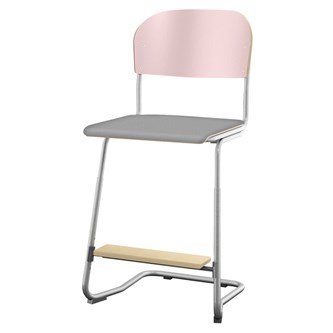 Matte FSC stol sh 57-63 cm stort sæde