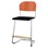 Matte FSC stol sh 57-63 cm stort sæde
