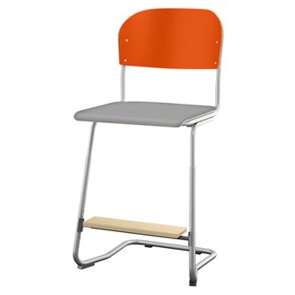 Matte FSC stol sh 57-63 cm stort sæde