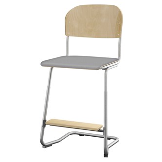 Matte FSC stol sh 57-63 cm stort sæde