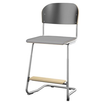 Matte FSC stol sh 57-63 cm stort sæde