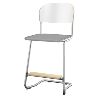 Matte FSC stol sh 57-63 cm stort sæde