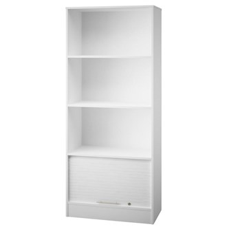 Reol 190 med 1 jalousi og 3 hylder