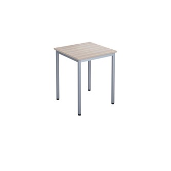 12:38 FSC bord HT 60x60 cm sølv understel