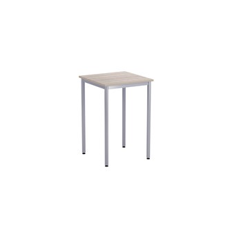 12:38 FSC bord HT 60x60 cm sølv understel