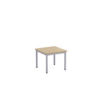 12:38 FSC bord HT 60x60 cm sølv understel