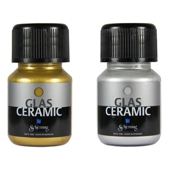 Glas- og porcelænsmaling dækkende 30 ml