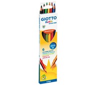 Giotto Elios farveblyanter 6-pak
