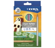 Lyra Super Ferby Metallic, 12 farver