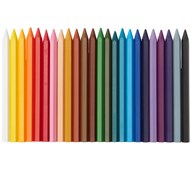 Plastkridt 24 farver