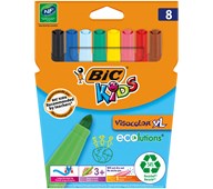 Bic Kids Visacolor XL tuscher 8 stk.