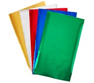 Metalpapir på rulle 5 farver