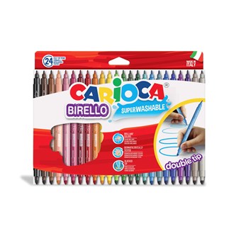 Birello tuscher m/dobbeltspids 24 stk.
