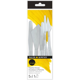 Paletkniv af plast