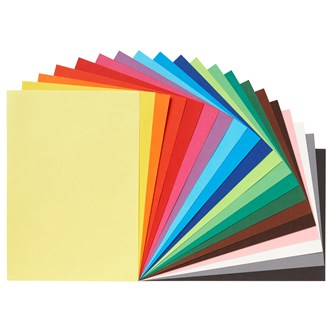 Dekorationskarton A6 220 g 20 farver
