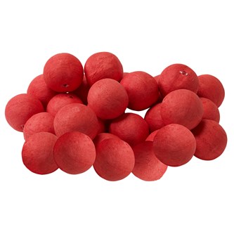 Vatkugler Ø3 cm røde