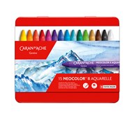 Caran d'Ache NEOCOLOR ll akvarelkridt 15-pak