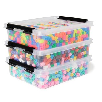 Rørperler XL neon 1000 stk.