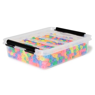 Rørperler XL neon 1000 stk.