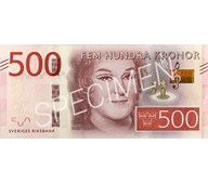 Seddel 500 kroner