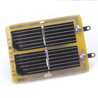 Solcellepanel Maks. 0,5V/250 mA