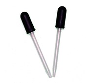 Pipette med gummihætte 8 stk.