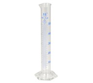 Målecylinder af glas 50 ml