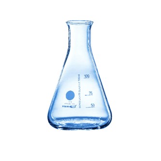 Glas E-kolbe 100 ml