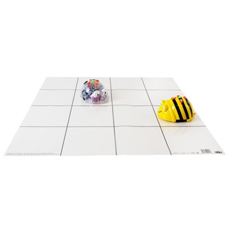 Transparent måtte til Blue-Bot og Bee-Bot