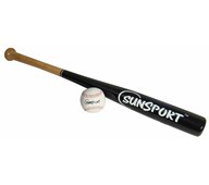 Baseballbat og bold