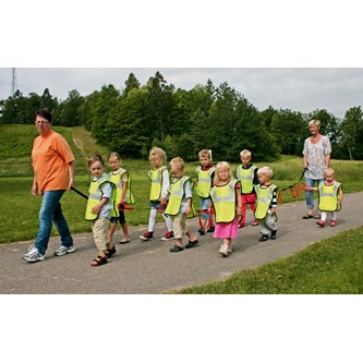 Gå-reb med håndtag