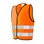 Refleksvest velcroluk XXS