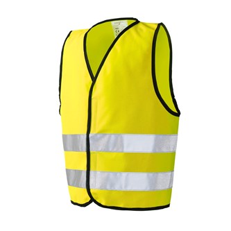 Refleksvest velcroluk XXS